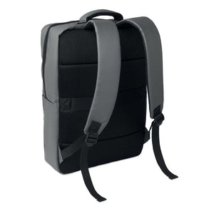 Zaino laptop 15" in PU RPET - personalizzabile con logo