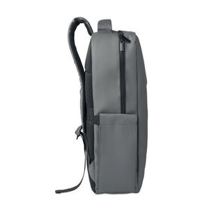 Zaino laptop 15" in PU RPET - personalizzabile con logo
