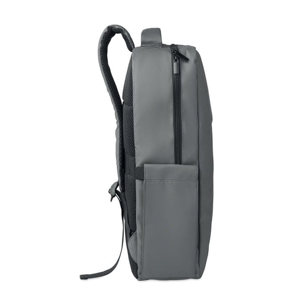 Zaino laptop 15" in PU RPET - personalizzabile con logo