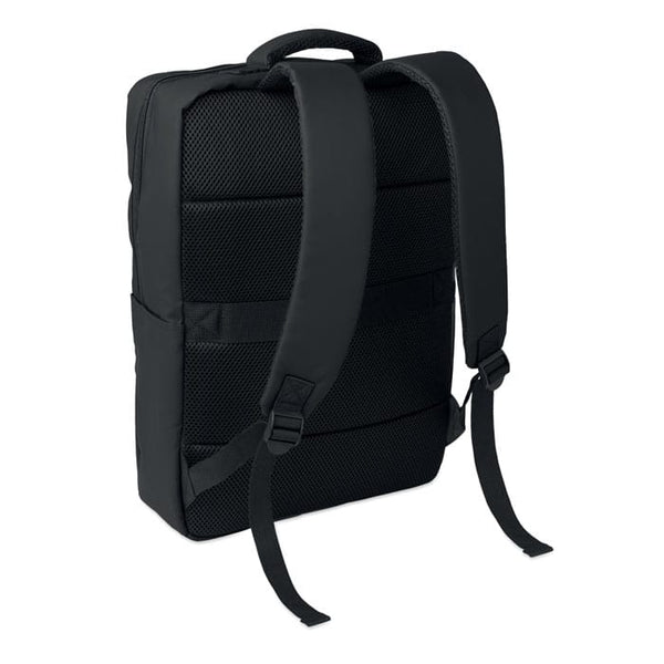 Zaino laptop 15" in PU RPET - personalizzabile con logo