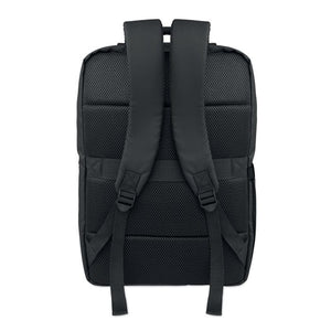 Zaino laptop 15" in PU RPET - personalizzabile con logo