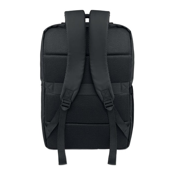Zaino laptop 15" in PU RPET - personalizzabile con logo