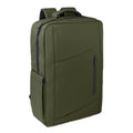 Zaino laptop 15" in PU RPET verde - personalizzabile con logo