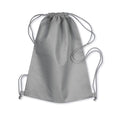 Zaino leggero in TNT grigio - personalizzabile con logo