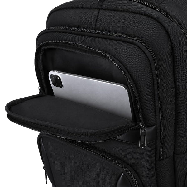 Zaino Maren nero - personalizzabile con logo