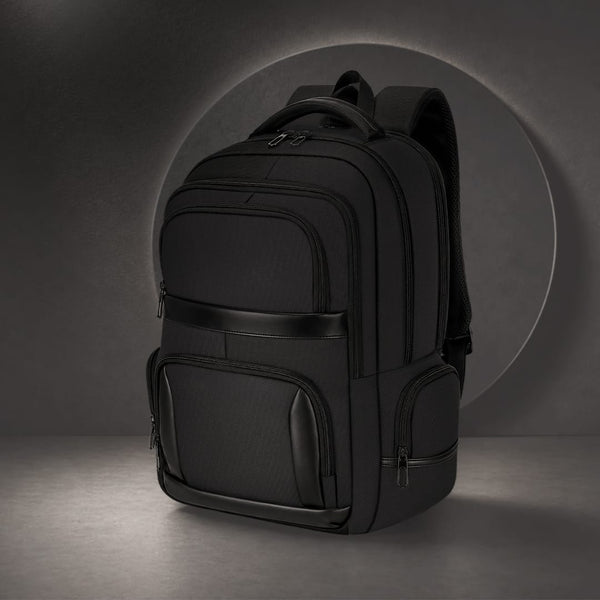 Zaino Maren nero - personalizzabile con logo