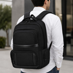 Zaino Maren nero - personalizzabile con logo