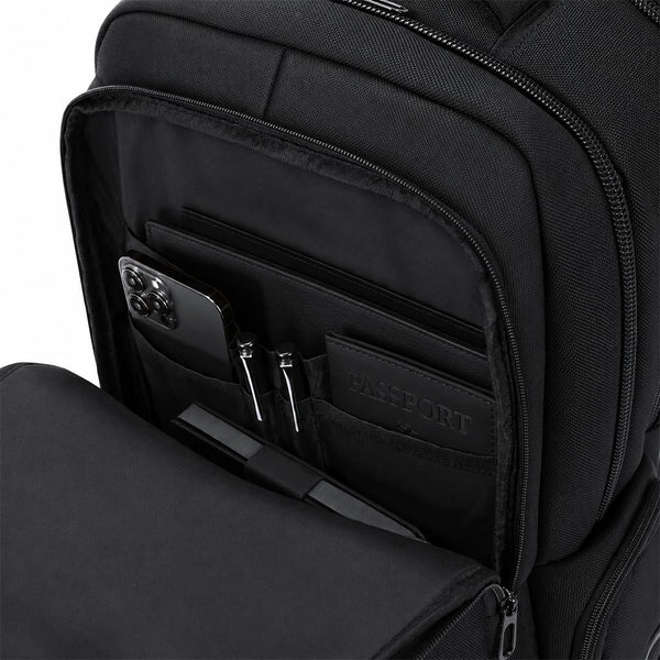 Zaino Maren nero - personalizzabile con logo