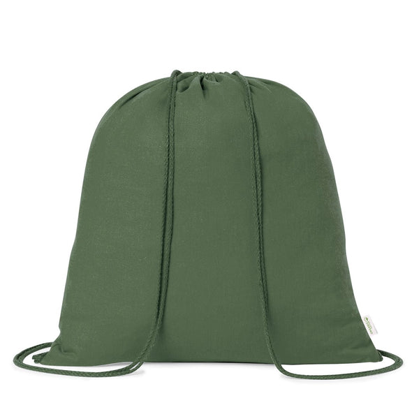 Zaino Maziu verde - personalizzabile con logo