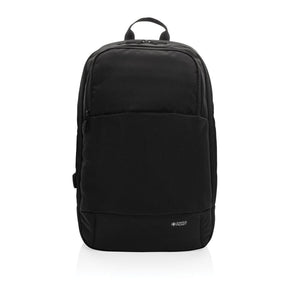 Zaino moderno PortaPC 15,6" Swiss Peak AWARE™ nero - personalizzabile con logo