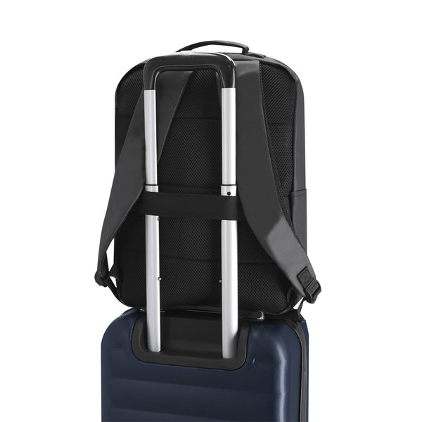 Zaino Nexera nero - personalizzabile con logo