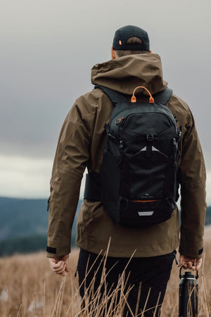 Zaino Nordic Drift Trail da 24L RCS nero - personalizzabile con logo