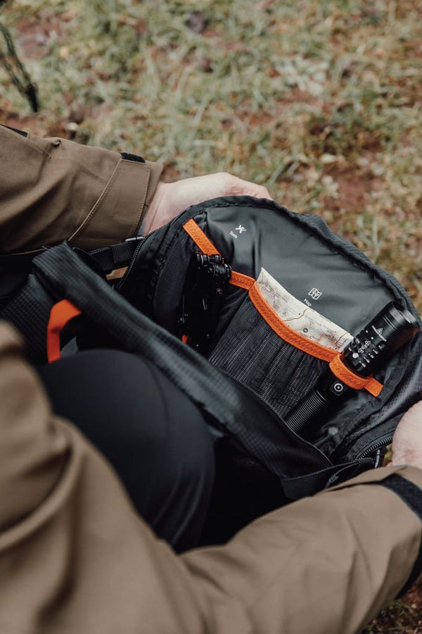 Zaino Nordic Drift Trail da 24L RCS nero - personalizzabile con logo