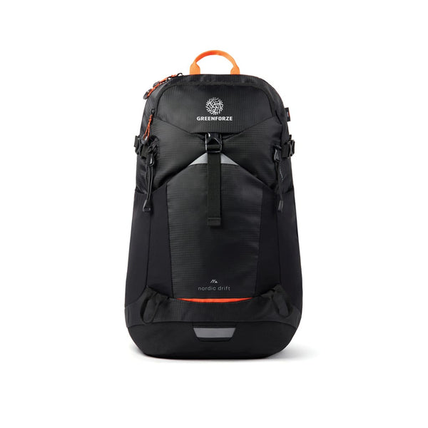 Zaino Nordic Drift Trail da 24L RCS nero - personalizzabile con logo