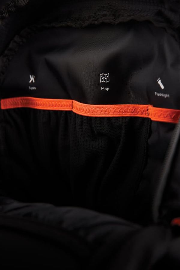 Zaino Nordic Drift Trail RCS 16L nero - personalizzabile con logo