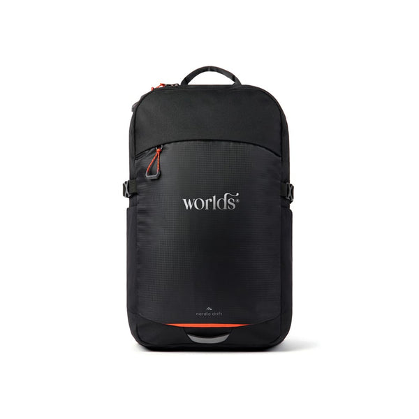 Zaino Nordic Drift Trail RCS 16L nero - personalizzabile con logo