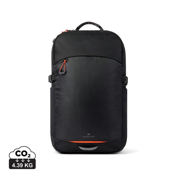 Zaino Nordic Drift Trail RCS 16L nero - personalizzabile con logo