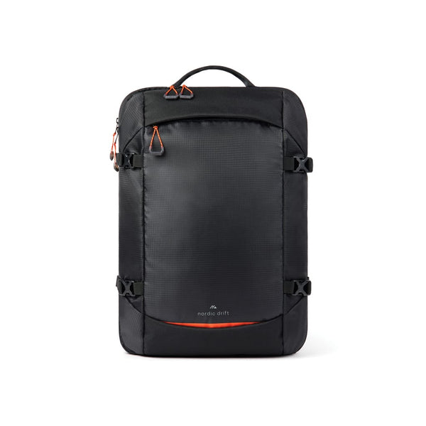 Zaino Nordic Drift Traveling RCS 25L nero - personalizzabile con logo