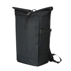 Zaino Notebook Backpack Circle L nero - personalizzabile con logo