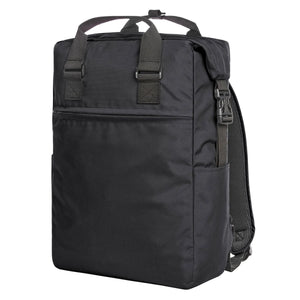 Zaino Notebook Daily nero - personalizzabile con logo