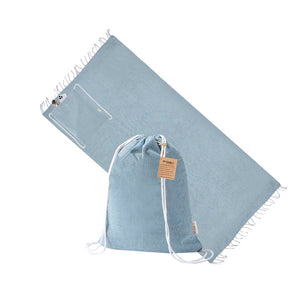 Zaino Pareo Borinex azzurro - personalizzabile con logo