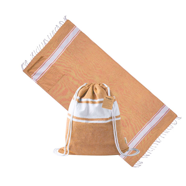 Zaino Pareo Carey arancione - personalizzabile con logo