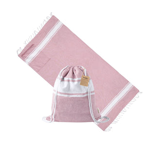 Zaino Pareo Carey fucsia - personalizzabile con logo