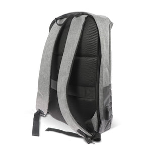 Zaino per computer portatile Addison 10L Grigio - personalizzabile con logo