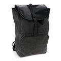 Zaino per computer portatile Liam RPET 20L Nero - personalizzabile con logo