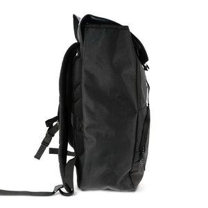 Zaino per computer portatile Liam RPET 20L Nero - personalizzabile con logo