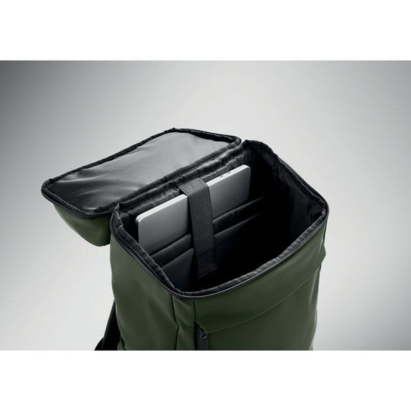 Zaino per laptop 15" in PU - personalizzabile con logo