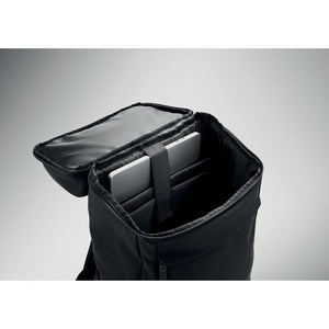 Zaino per laptop 15" in PU - personalizzabile con logo