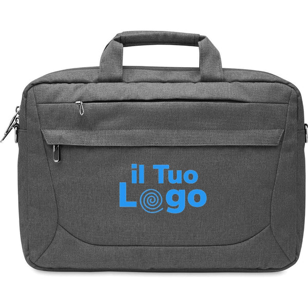 Zaino per laptop 600 RPET Nero - personalizzabile con logo