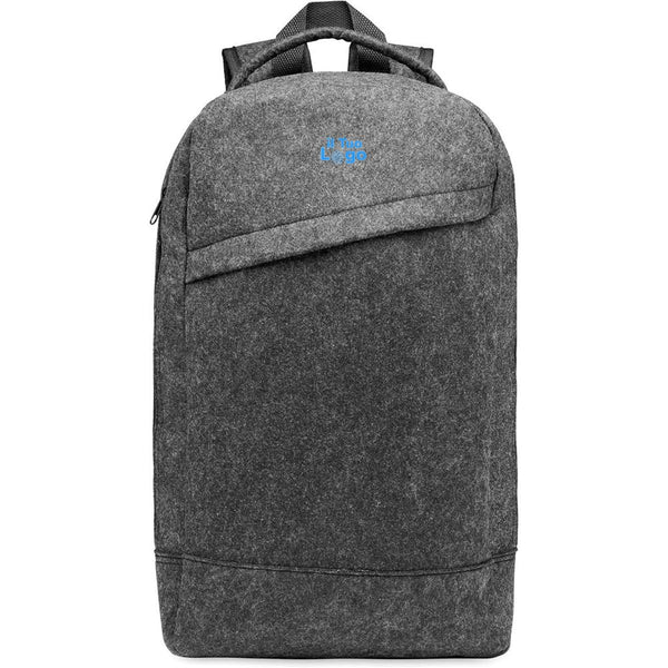 Zaino per laptop da 13" Grigio Scuro - personalizzabile con logo