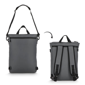 Zaino per laptop PU Kyiv 28 x 42 x 12,5 cm - personalizzabile con logo