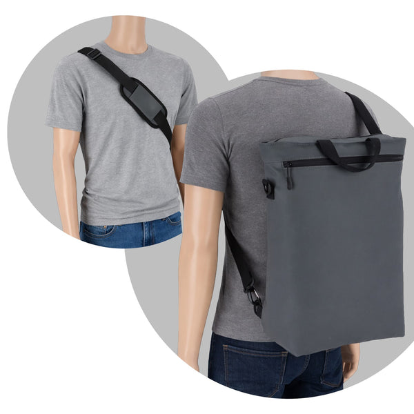 Zaino per laptop PU Kyiv 28 x 42 x 12,5 cm - personalizzabile con logo