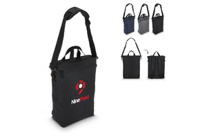 Zaino per laptop PU Kyiv 28 x 42 x 12,5 cm - personalizzabile con logo
