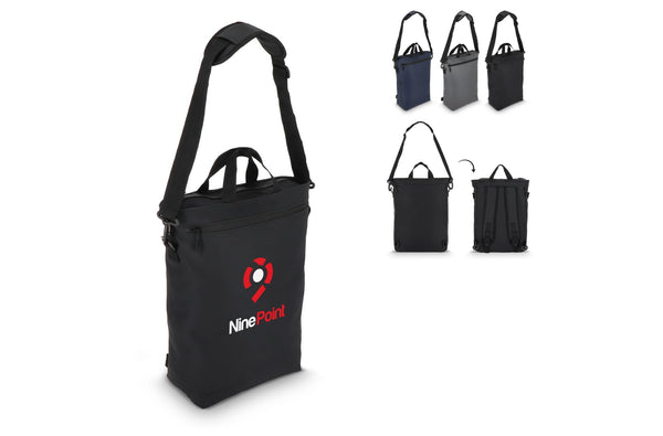 Zaino per laptop PU Kyiv 28 x 42 x 12,5 cm - personalizzabile con logo