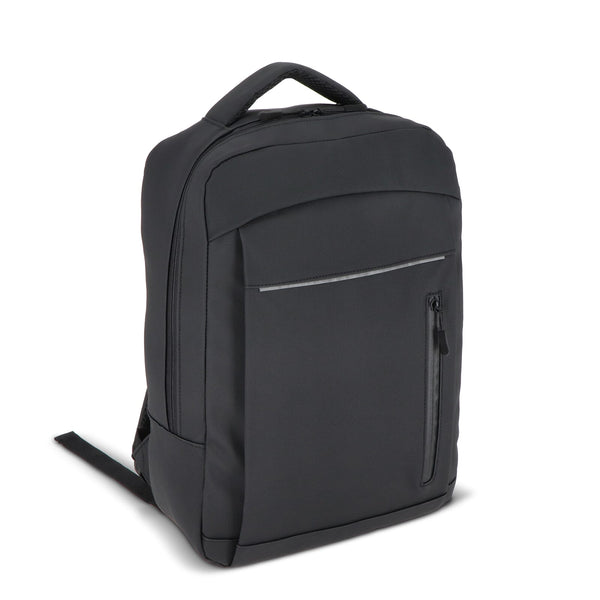 Zaino per laptop PU Osaka 30 x 14 x 42 cm 15 L Nero - personalizzabile con logo