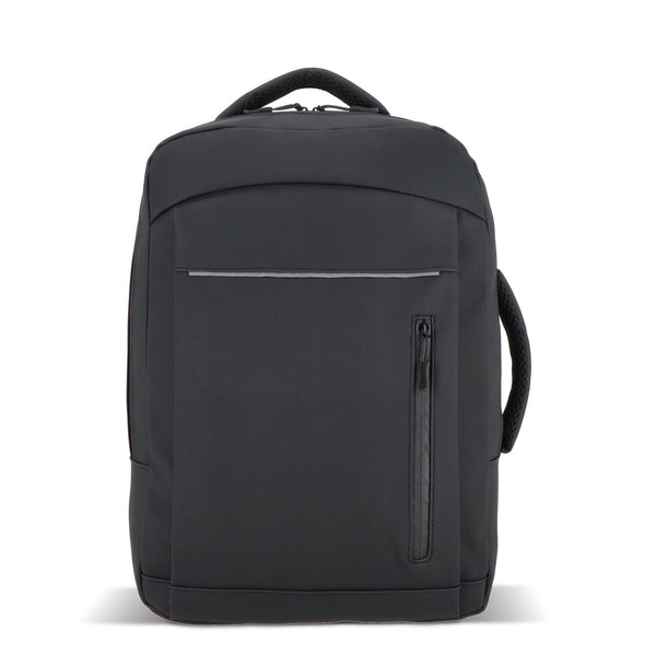 Zaino per laptop PU Osaka 30 x 14 x 42 cm 15 L Nero - personalizzabile con logo