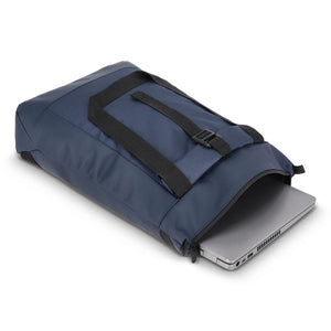 Zaino per laptop rPET 600D Navi 36 x 40 x 10 cm - personalizzabile con logo