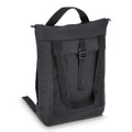 Zaino per laptop rPET 600D Navi 36 x 40 x 10 cm Nero - personalizzabile con logo