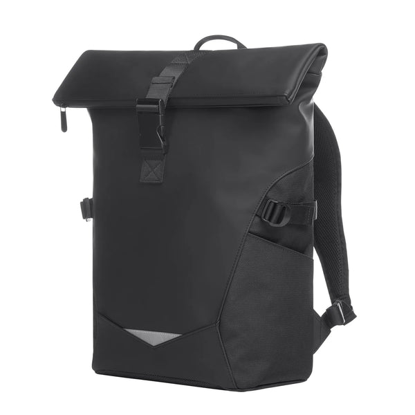 Zaino per notebook ORBIT nero - personalizzabile con logo