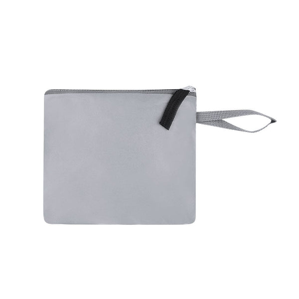 Zaino Pieghevole Cladox grigio - personalizzabile con logo