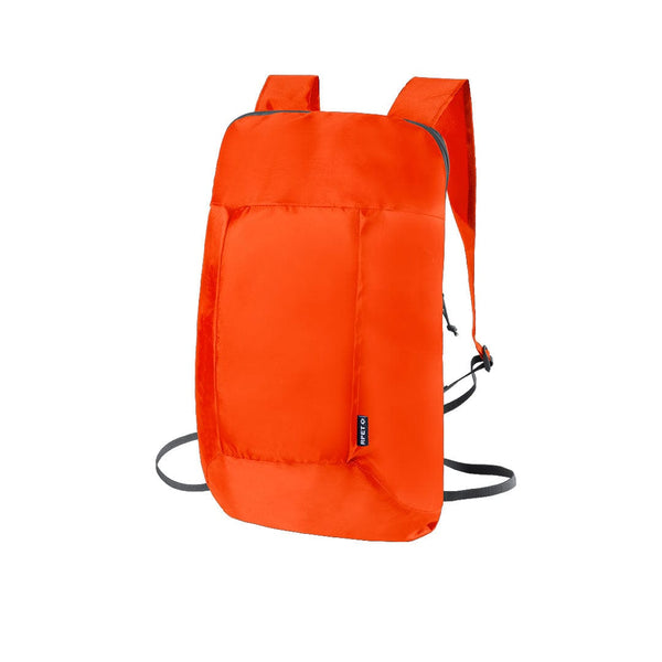 Zaino Pieghevole Redrax arancione - personalizzabile con logo