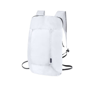 Zaino Pieghevole Redrax bianco - personalizzabile con logo