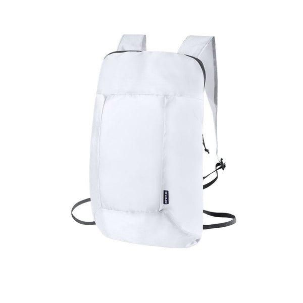 Zaino Pieghevole Redrax bianco - personalizzabile con logo