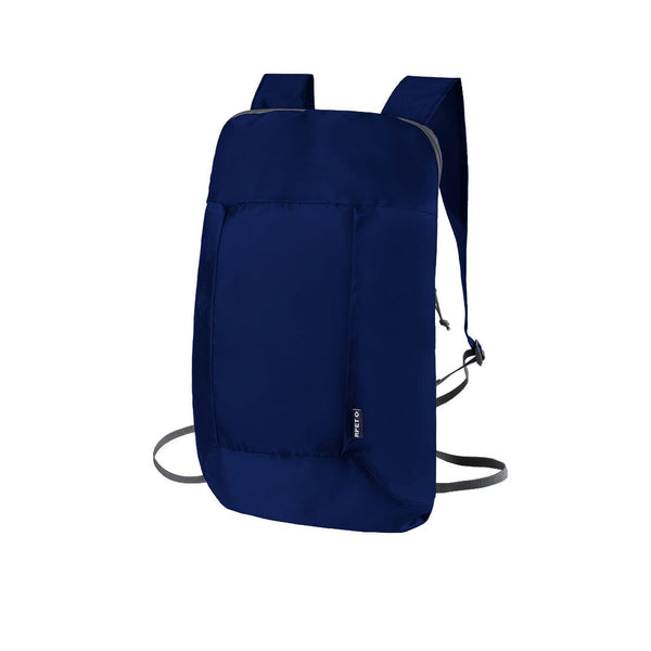 Zaino Pieghevole Redrax blu navy - personalizzabile con logo