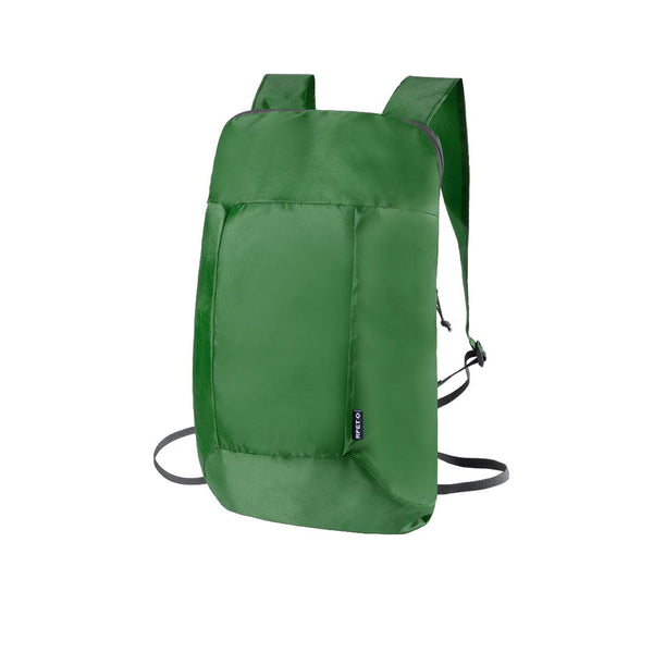 Zaino Pieghevole Redrax verde - personalizzabile con logo