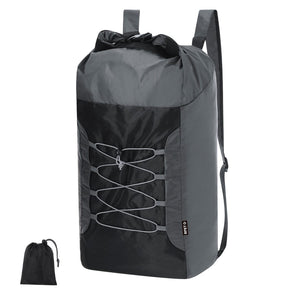 Zaino Pieghevole Xeblaz nero - personalizzabile con logo